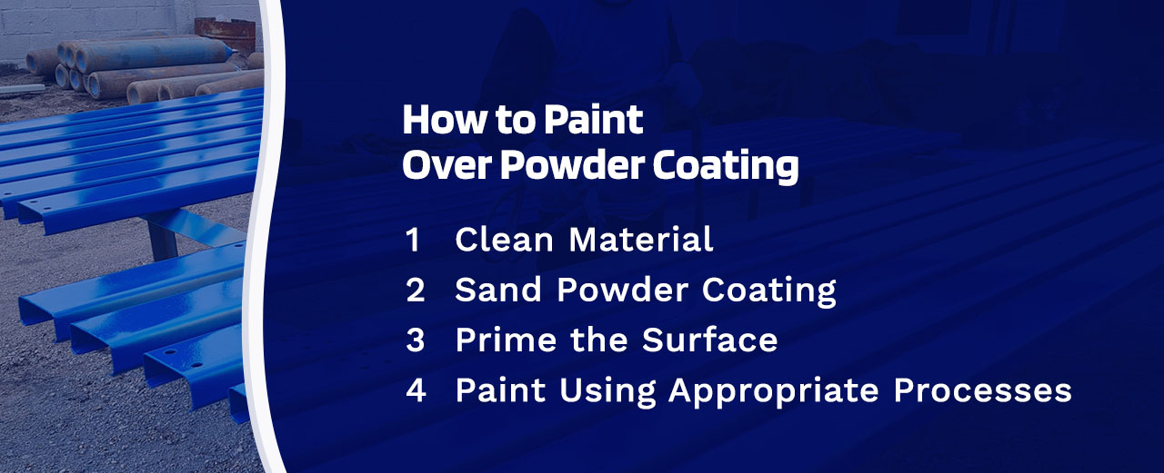 How to Paint Over Powder Coating