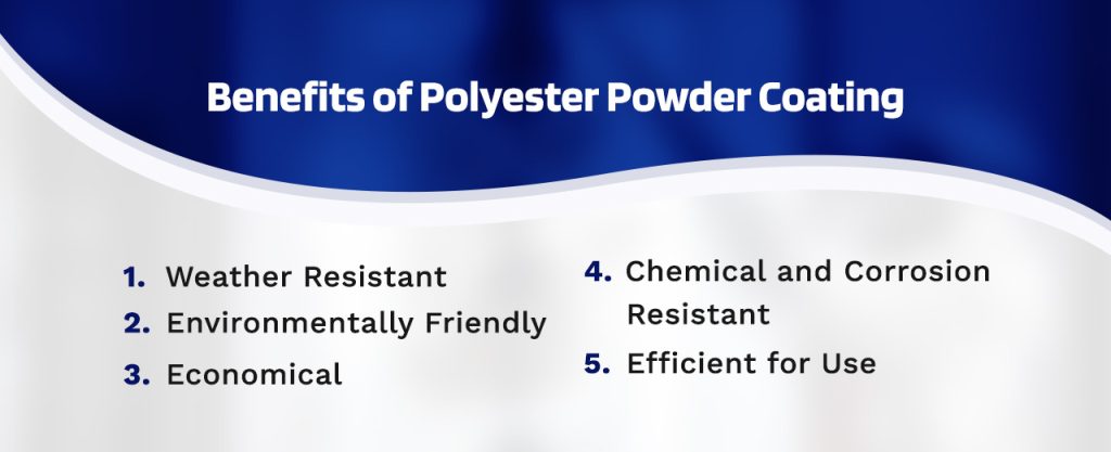 Benefits of polyester powder coating
